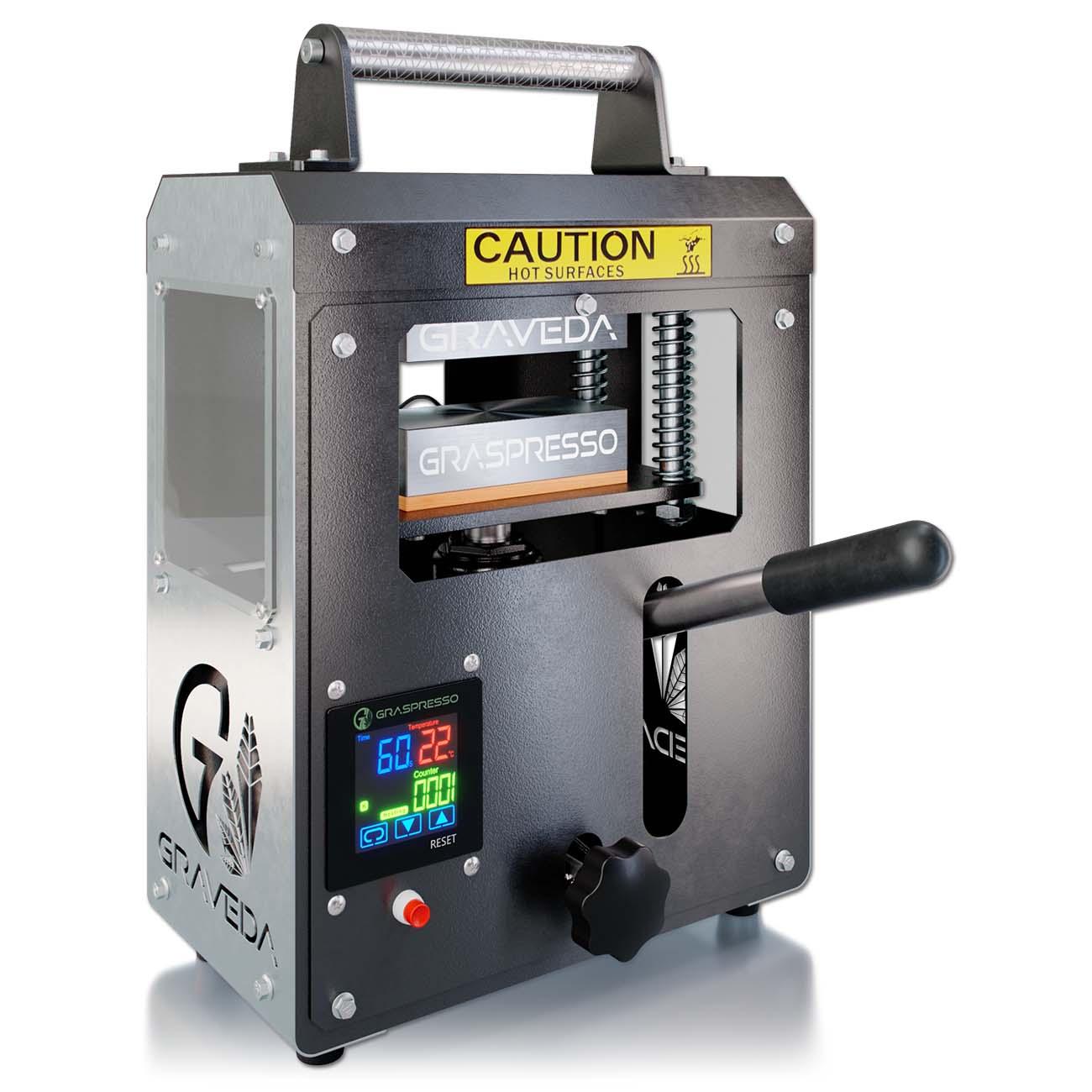 GRAVEDA, Graspresso Rosin Heißpresse, 5T